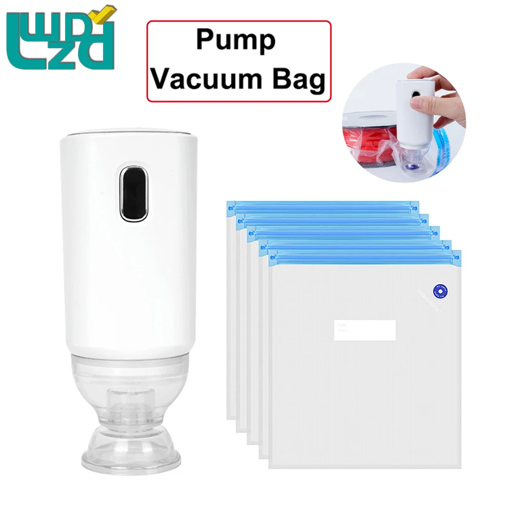 

Electric Air Pump Storage Vacuum Bag Kit Cleaning Humidity Resistant Sealed Bags For 3D Printer Filament Dryer ABS PLA