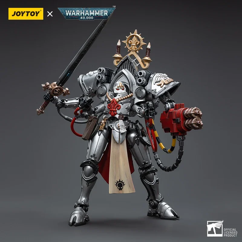 YTOY-Chaîne de figurines d'action Warhammer, Adepta Sororitas, Ordre de l'Argent, Carénage, Paragon Warsuit, Collaen Ajustable, Jouet, 1/18 K, En Stock