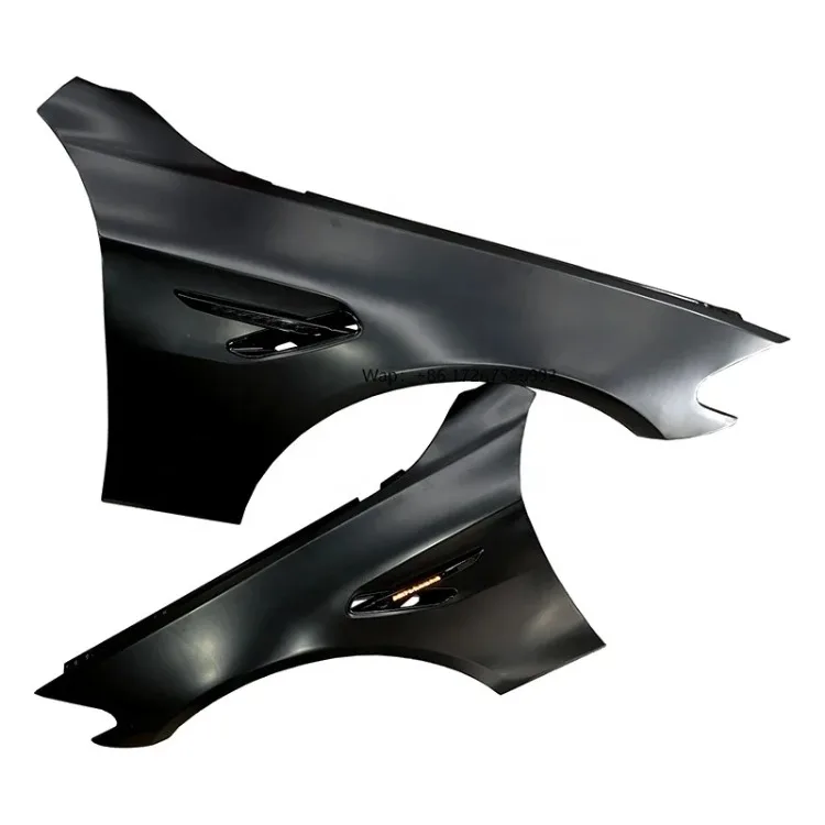 

Новый высококачественный обвес M&I для G30 F30 с креплением на болтах, черный, с декоративными вентиляционными отверстиями на крыльях и боковыми элементами M5, для модернизации бампера