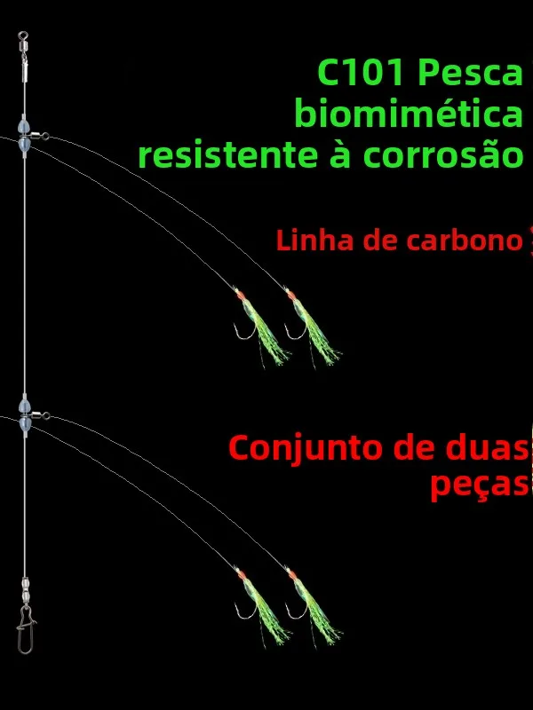 conjunto-de-anzois-com-isca-hanzhoufang-c101-linha-de-fluorocarbono-acessorios-para-pesca-em-barco-e-iscas-para-pesca-no-mar