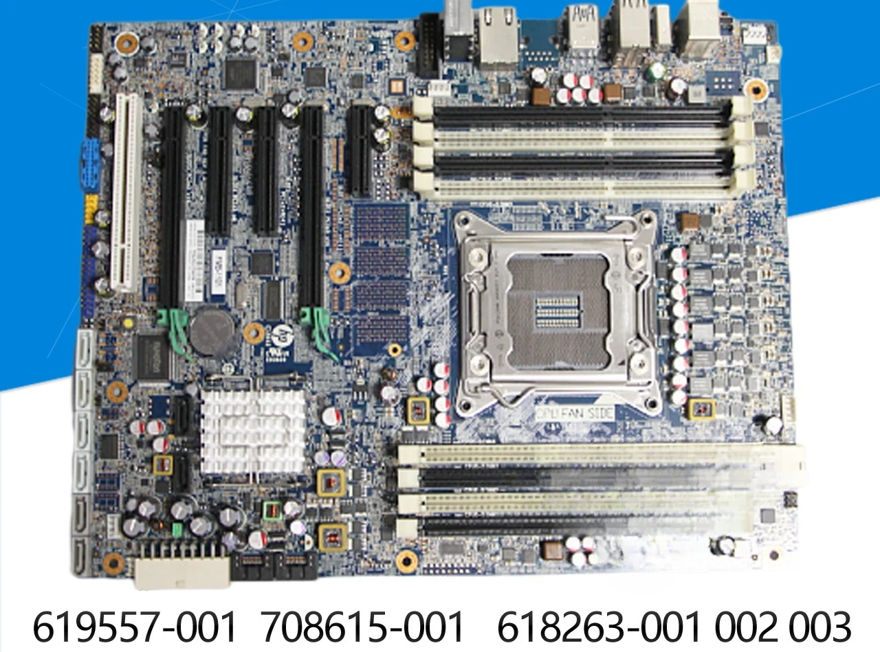 Piezas para la nueva placa principal de la estación de trabajo HP/HP Z420 708615-001/601 619557-001 X79
