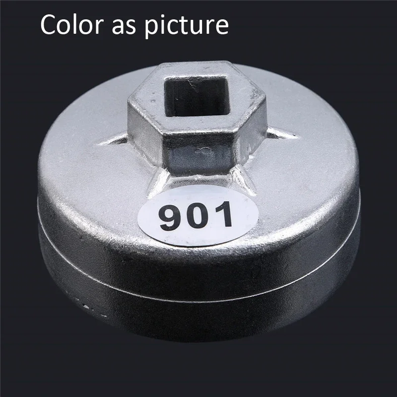 Wrench Auto Tool 1/2 Square Drive 65mm 67mm 74mm 79mm End Cap Oil Filter Wrench Auto Hand Tools Remover Tool For image 3