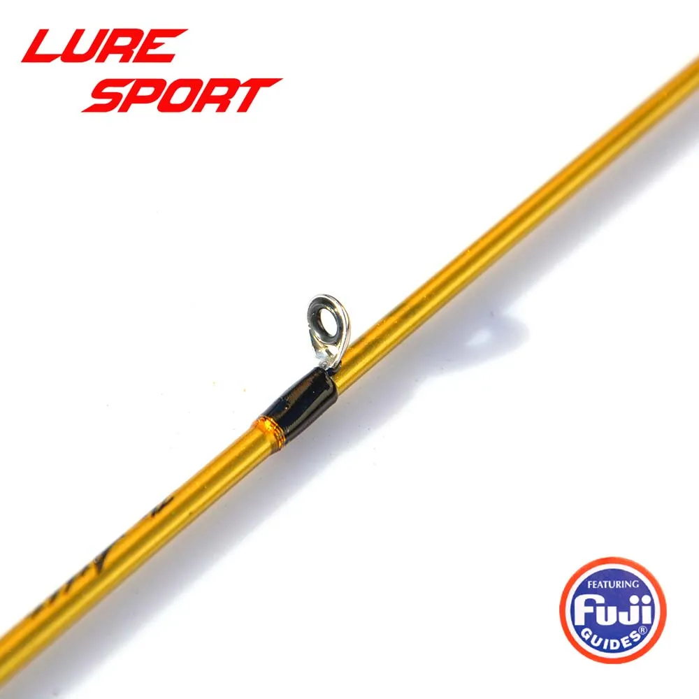 Imagem -06 - Luresport-ouro Paint Alimentador Rod Guia Fuji Flexível Dica Refit Reparação Componentes de Construção Acessórios Faça Você Mesmo 55cm Pcs