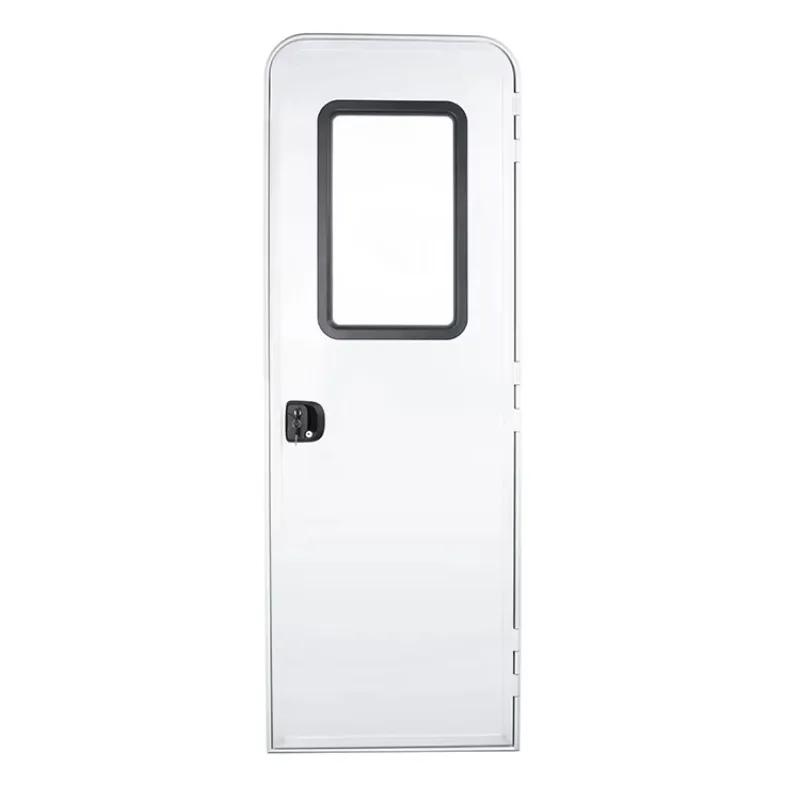 Mutifunciotnal Powder Coated Aluminium Alloy Frame RV Door 1800*580mm