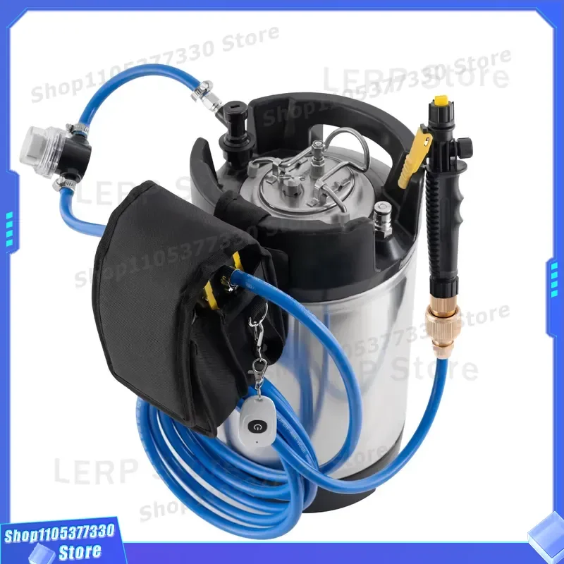 9.5L Portable Window Coating Spray Can High Pressure PPF Car Wash Tool High Quality Hot Selling Auto Detailing Equipment High