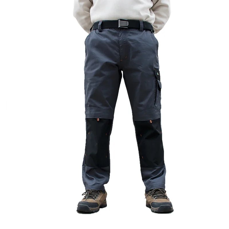 Men's Work Pants Multi Pockets Workshop Long Cargo Pants Work Trousers for Daily Wear Outdoor Workwear Pants