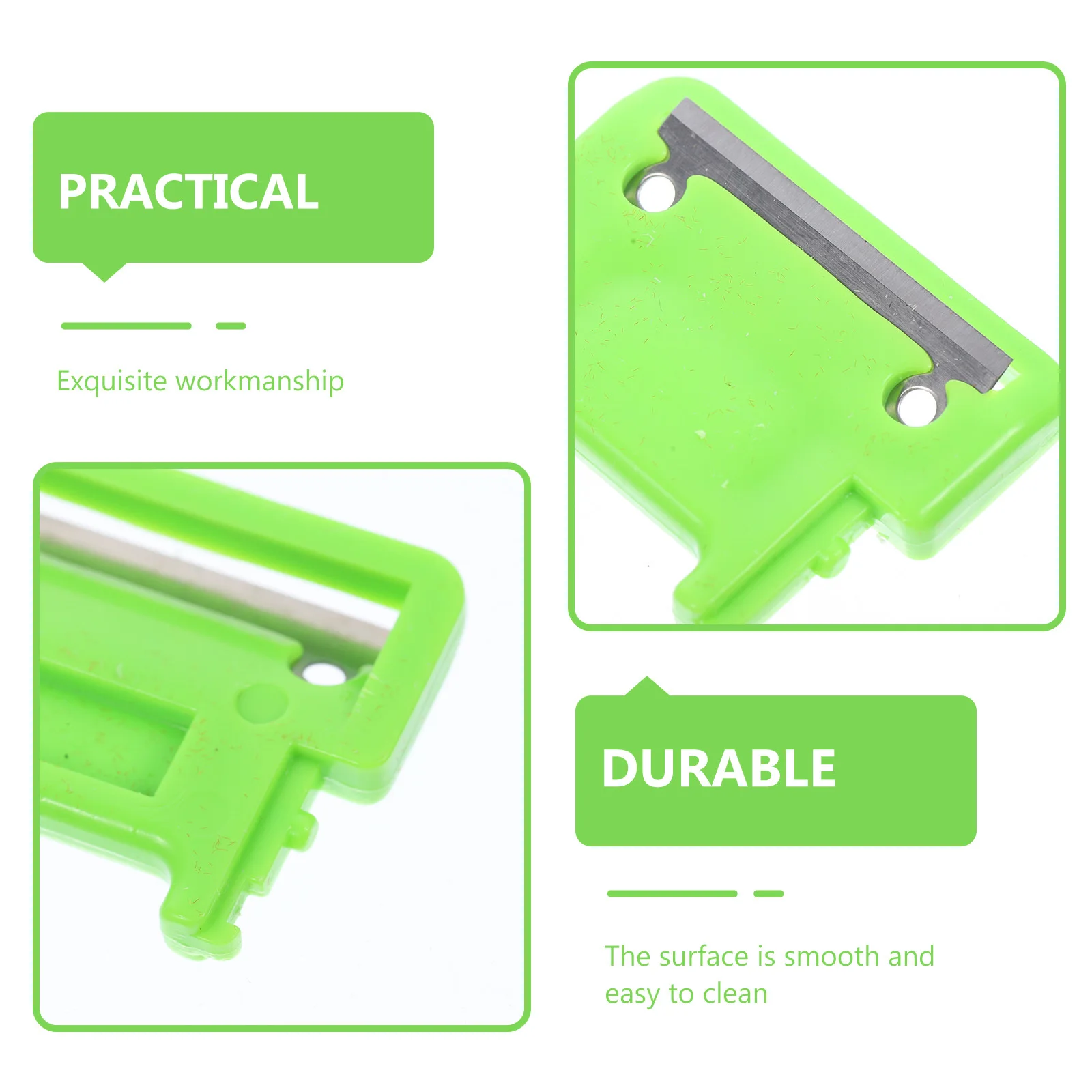 

6pcs Vegetable Peeler Blades Replacement For Fruit Carrot Potato Multi-Function Kitchen Tool Compact Wear-Resistant Convenient