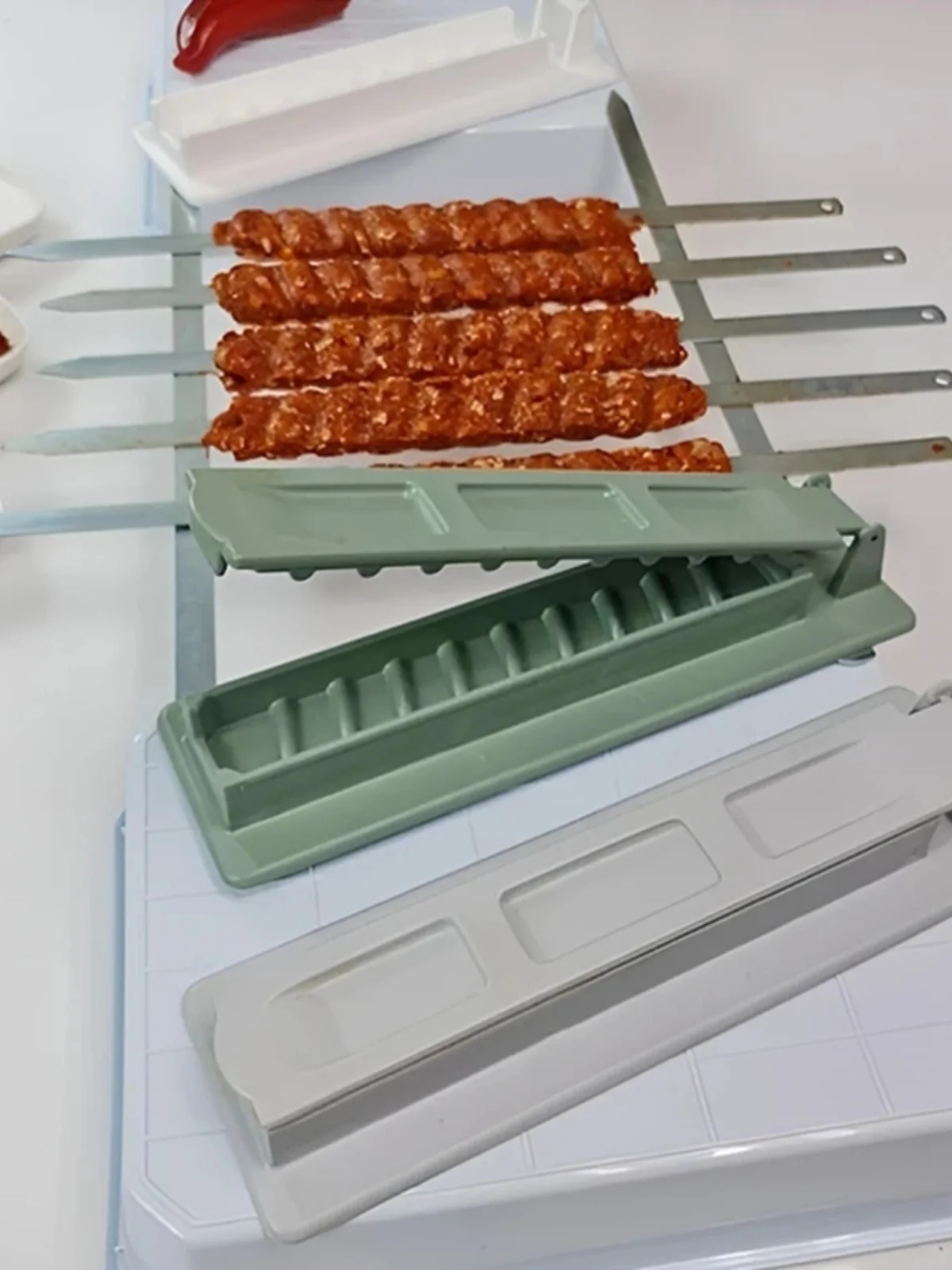 Manual Kebab Grinder Skewer Kebab Maker