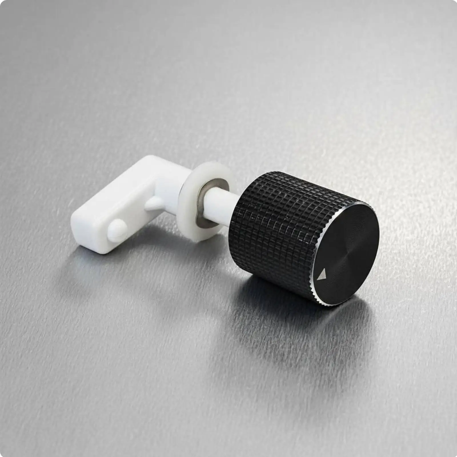 Aluminum Profile Rotary Lock Ambidextrous Installation Round Knob Cabinet Latch