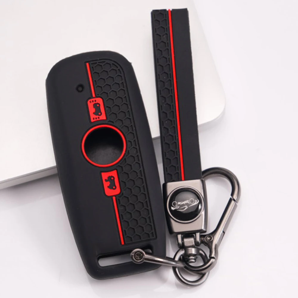 Smart Key Shell With Chain For Honda GL1800 Gold Wing Goldwing F6B Gold Wing Tour DCT Secure Grip Comfortable Soft Touch Stylish