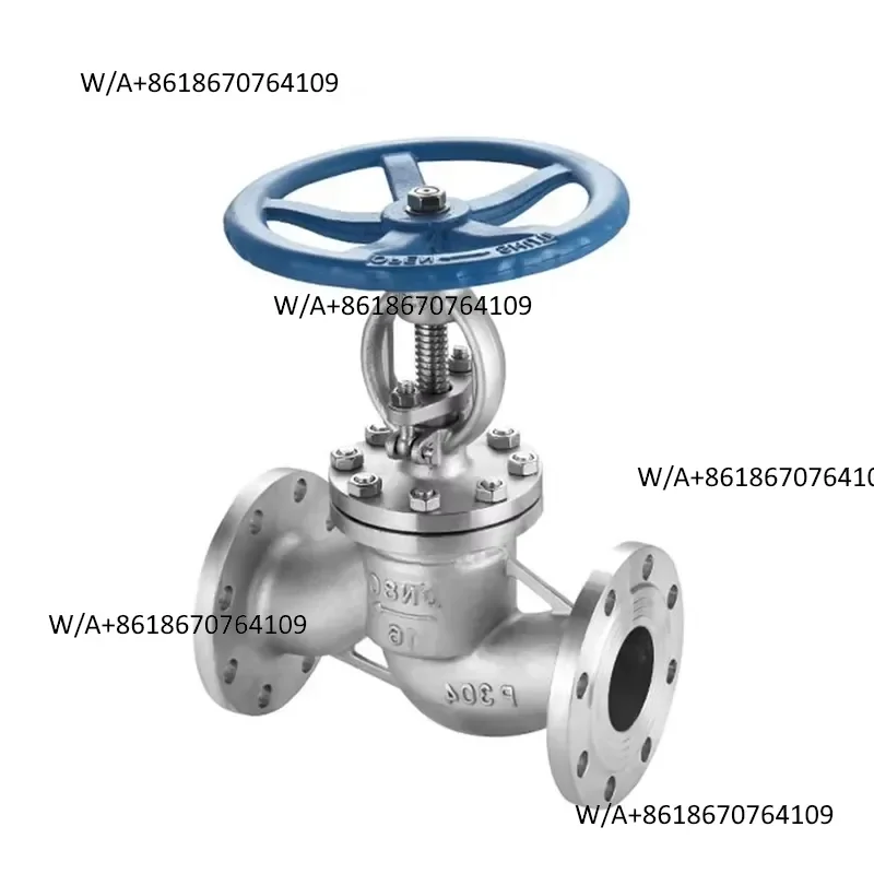 durable Class 2500 3 Inch DN80 Cast Steel Stainless Steel Manual Bellow Seal Globe Valve for Steam