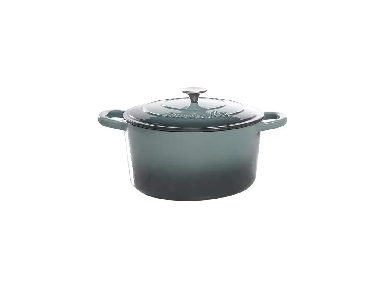 

7 Qt Dutch Oven - Round - Slate Grey - Cast Iron