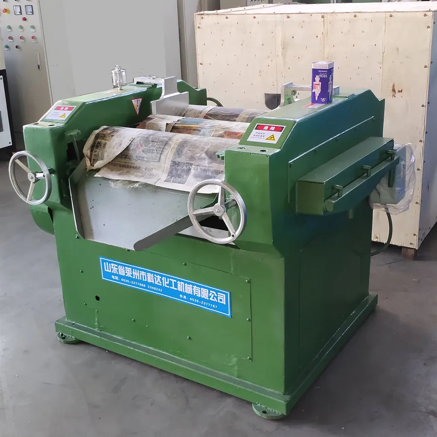 Broyeur à trois rouleaux d'encre, rectifieuse à Triple rouleau pour pigments/pâte de couleur/rouge à lèvres/savon/peinture à l'huile/noir de batterie/dessiner