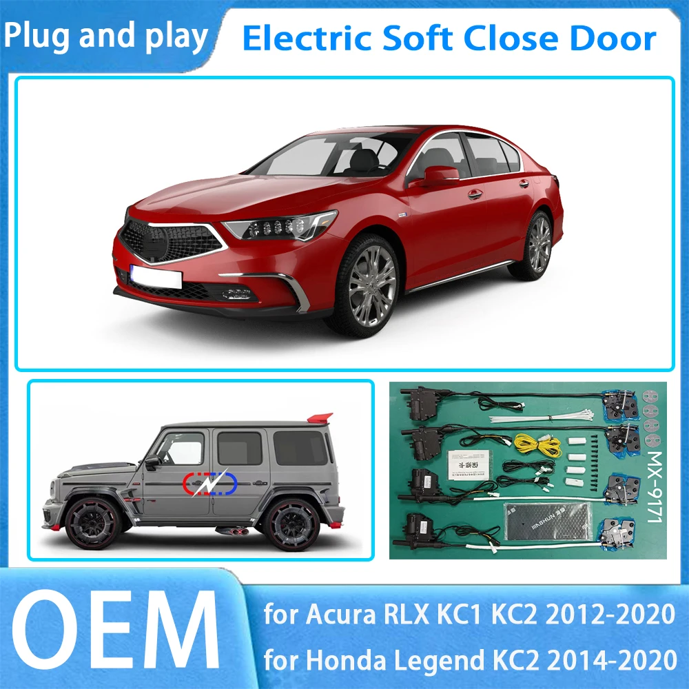 for Acura RLX Honda Legend KC1 KC2 OEM Car Soft Close Door System Automatic Electric Auto Pull Power Latch Power Closing Quiet