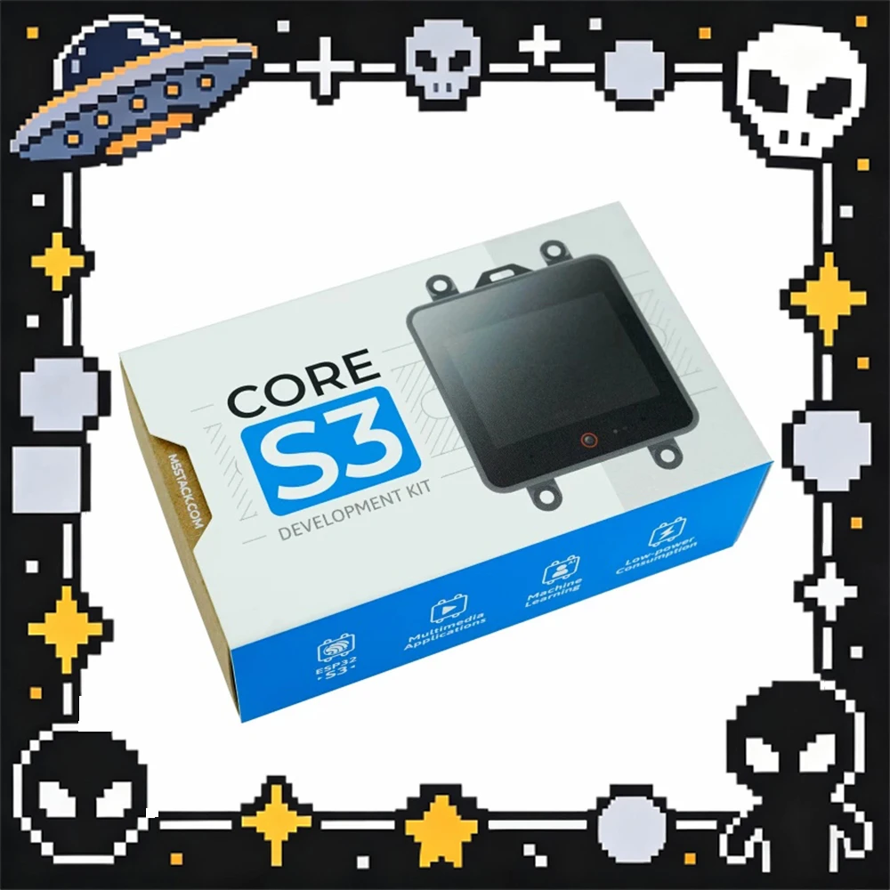 M5Stack CoreS3 ESP32S3 Mini Intelligent Control Host Multimedia Application AI Machine Learning Internet Things Development Kit