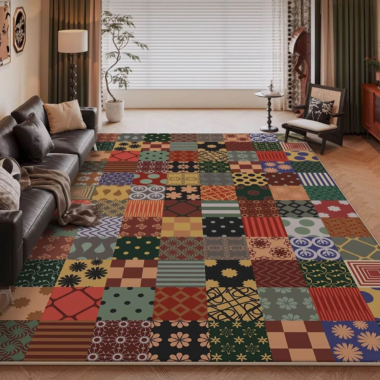 America Style Carpets for Large Living Room Bohemian Decoration Bedroom Soft Rug 200x300 Sofa Coffee Tables Non-slip Floor Mat