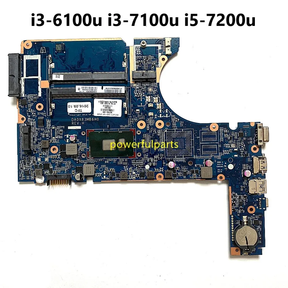 For HP Probook 450 G4 Laptop motherboard DA0X83MB6H0 907703-601 907702-001 907712-001 i3 i5 i7 Cpu On-Board Working Good