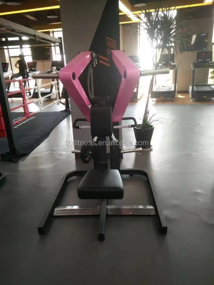 Professional bodybuilding trainer commercial rowing machine indoor gym fitness equipment low row seated row