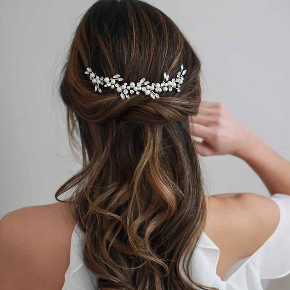 

Жемчужная лента, свадебный головной убор, свадебные аксессуары для волос, женские стразы, жемчуг, свадебные волосы, виноградная лоза, фестиваль, украшение для выпускного вечера