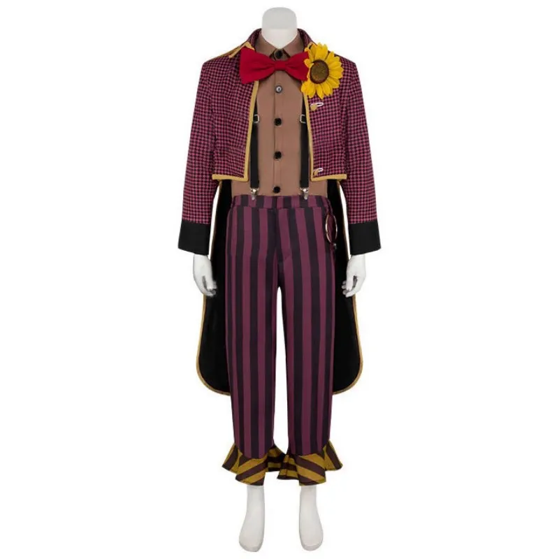 

Halloween The Clown Cosplay Costume Dead by Daylight Horror Game Role-playing Stage Costumes Carnival Joker Uniform Dress Up