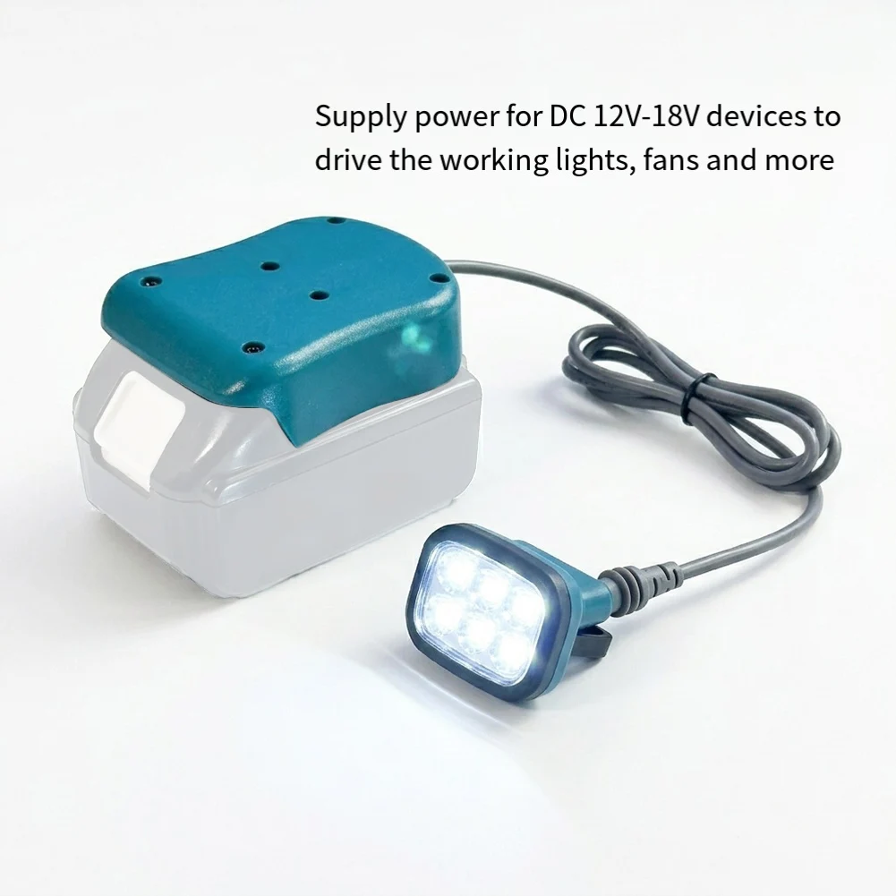 

DC USB-A USB-C 18W Power Adapter Compatible with 18V 20V MAX Lithium Ion Batteries Such as BL1830 BL1840 BL1850 BL1860