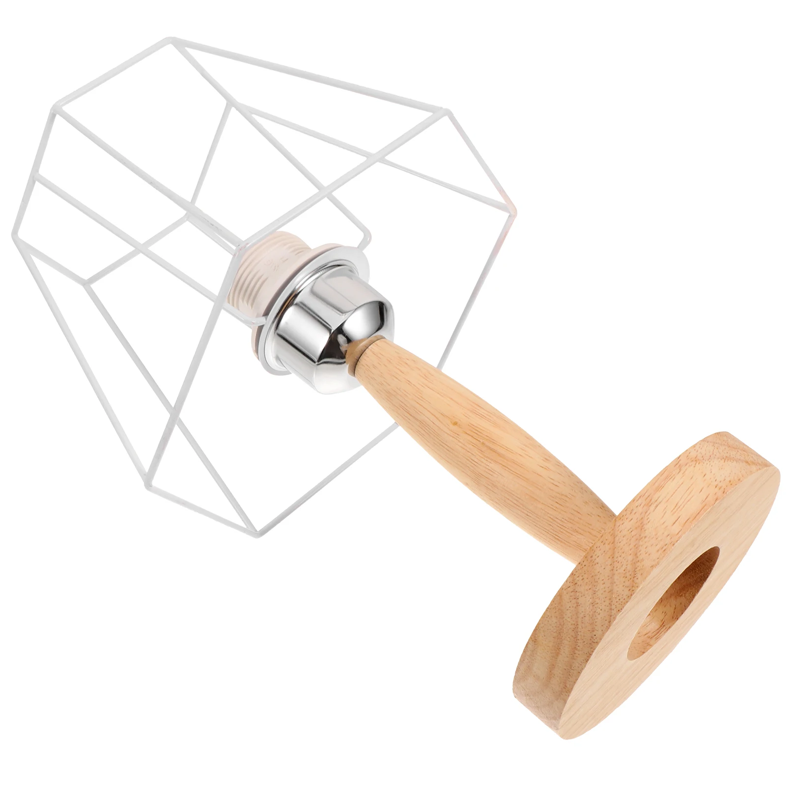 

Rattan Table Lamp Modern Bedroom Bedside Light Frame DIY Cotton Rope Bracket Table Light with Lamp Base