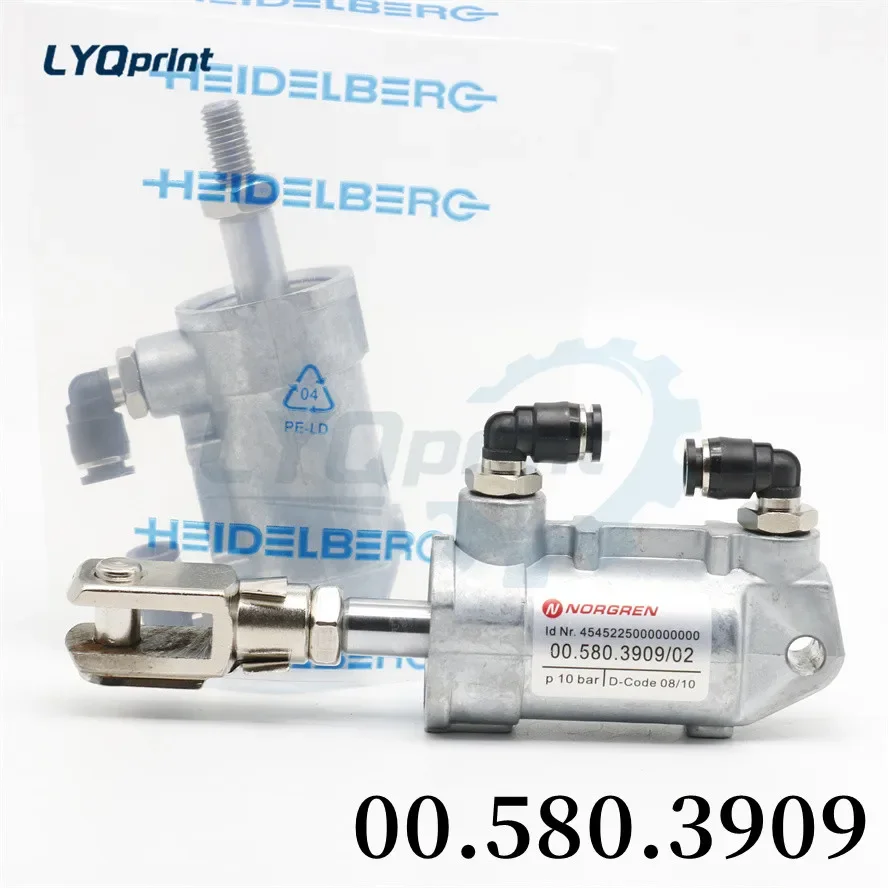 

Лучшее качество 00.580.3909 SM52 SM74 SM102 Пневматический цилиндр машины D25 H25 Цилиндр для Гейдельберга