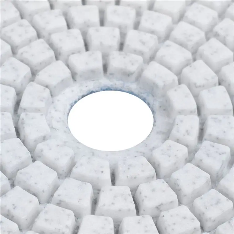 10Pcs 5 Inch 125Mm Wet Diamond Polishing Pads Marble Granite Grits 50-A08Q