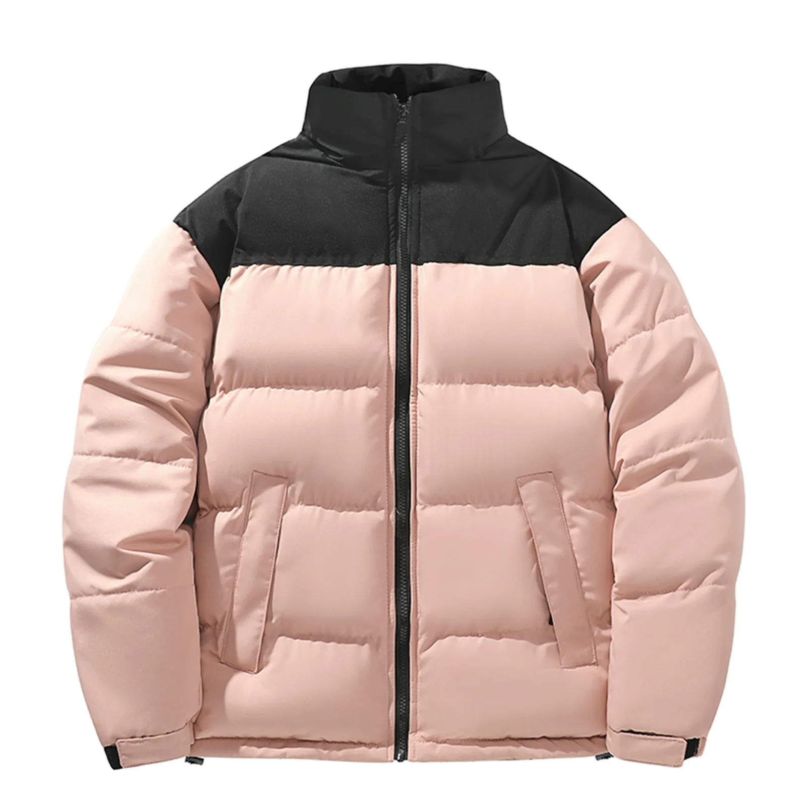 Neue Winter-Herrenjacke, warmer und dicker, winddichter Mantel, modische High-End-Oberbekleidung, gepolsterte Daunenjacken aus Baumwolle für Herren, Oberteil in Übergröße