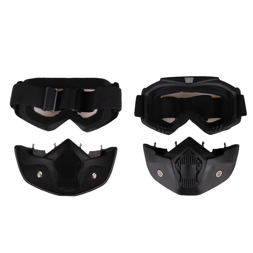 

Anti-Fog Riding Glasses Winter Snow Goggles For Ski Snowboard Motorcycle Cycling Outdoor Sports Goggles Detachable