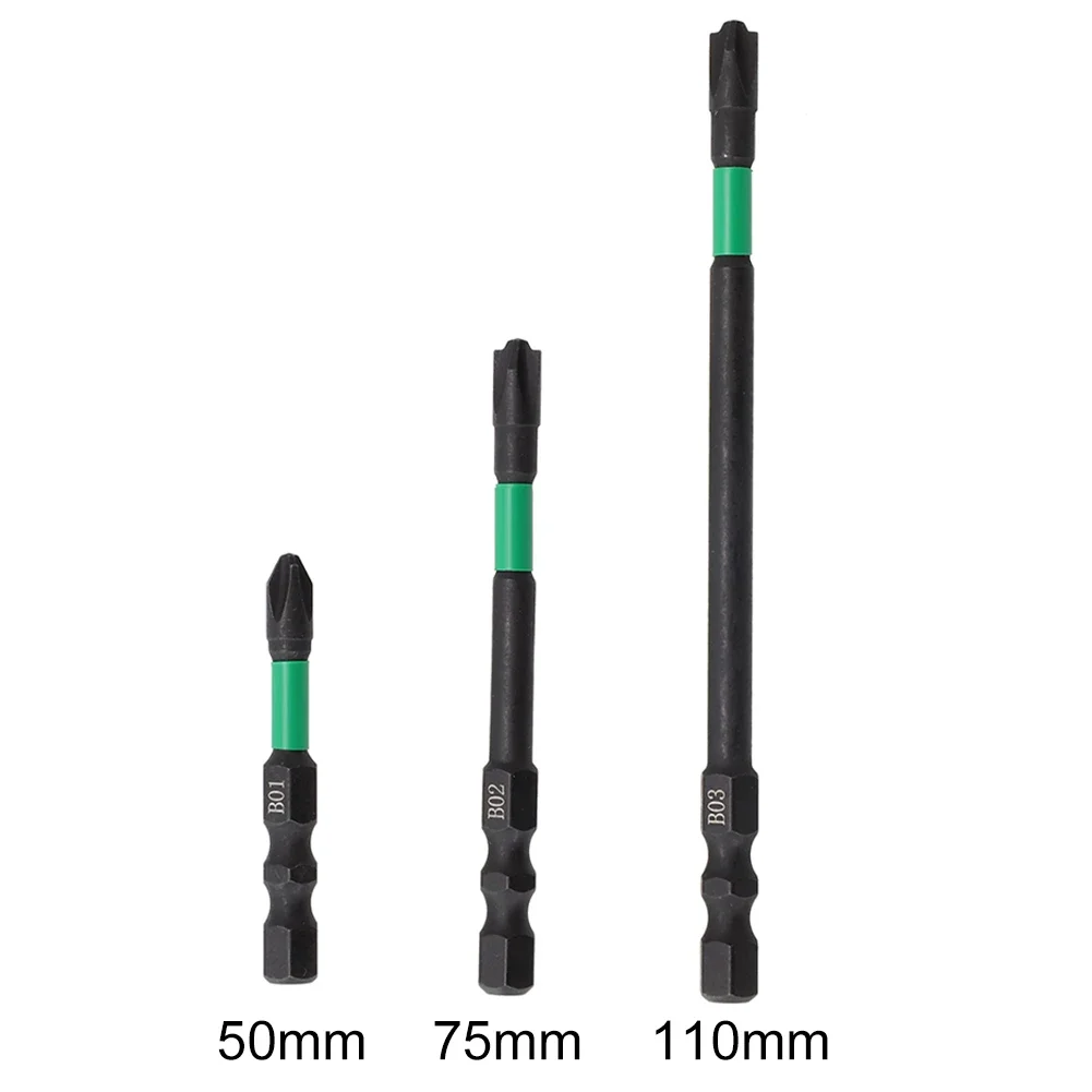 Brand New Screwdriver Screwdriver Bit Tighter Screw Engagement 110mm 50mm More Anti Rust Sandblasting Treatment