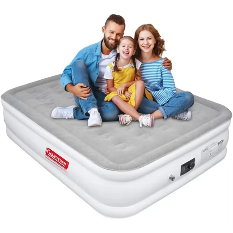 ألوان وأحجام مخصصة للسفر في السيارة مرتبة قابلة للنفخ سرير هوائي مرتبة هوائية مقاس كينج #5