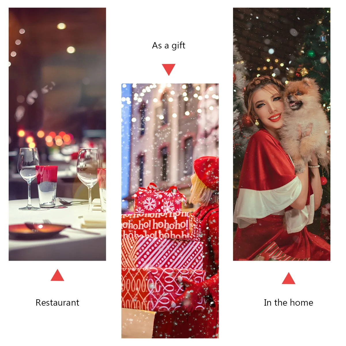 

1pcs Christmas Tree Decor Mini Iron Gift Box Ornament For Party Home Hotel Bar Xmas Decorations Desktop Iron Crafts