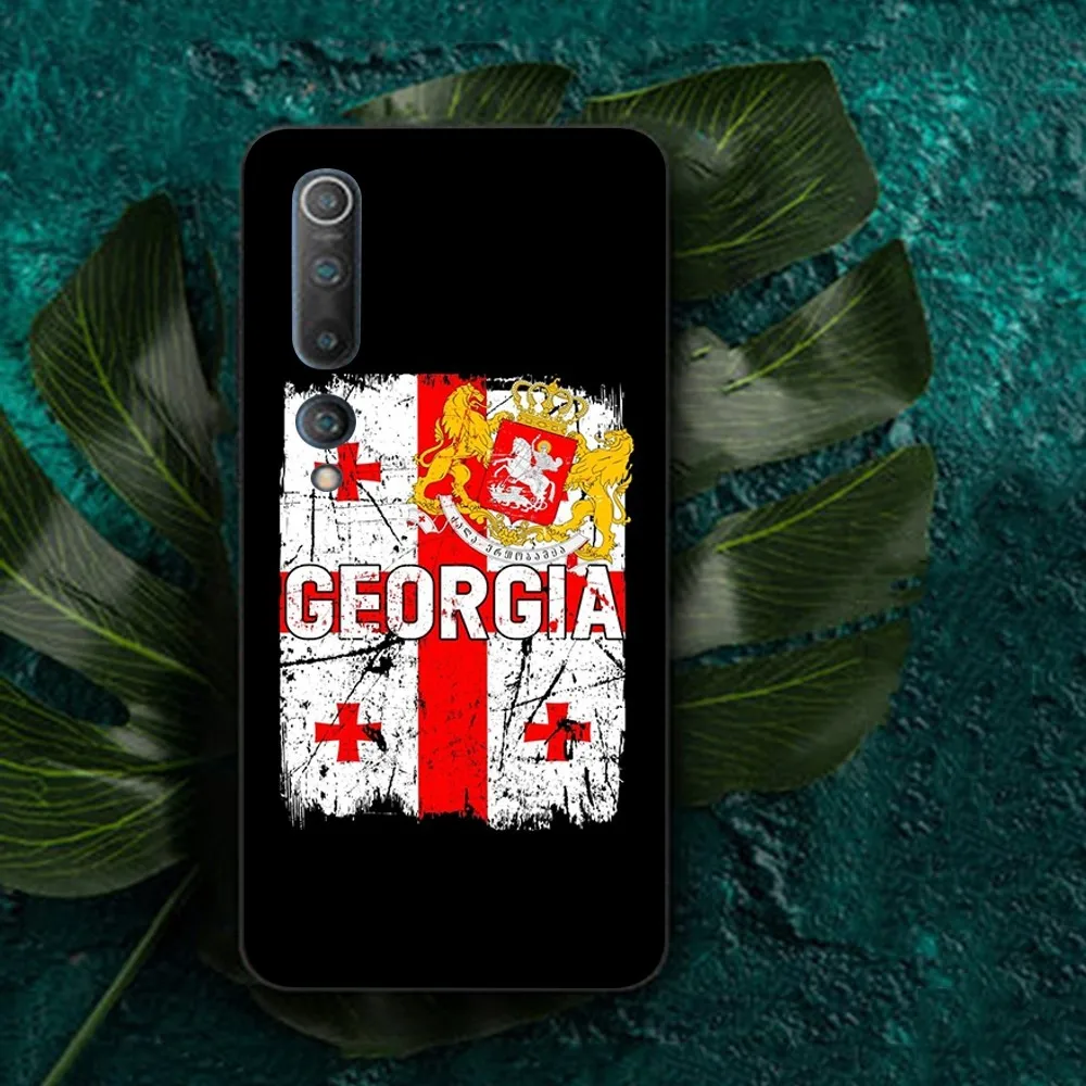 Casing ponsel Bendera Georgia untuk Redmi Note 4X5 A 6 7 8 Pro T 9 Pro 9S 10 Pro 11 Pro 11S 11Epro PocoM3pro