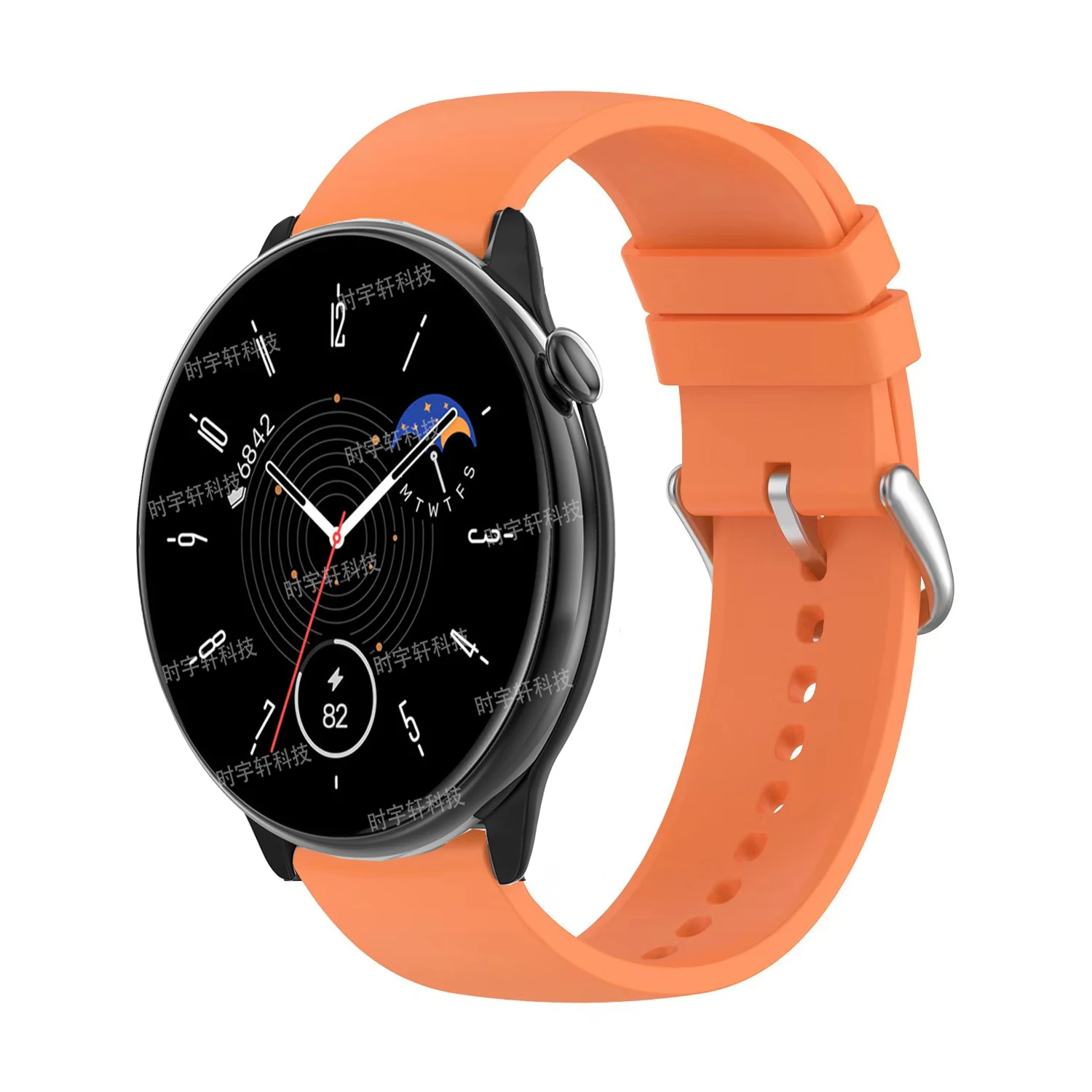 Для Amazfit Bip 3 Pro/S Lite/U Pro/GTR 42 мм Correa 20 мм силиконовый ремешок для Amazfit GTS 4 Mini/2 2E 3 браслет-браслет