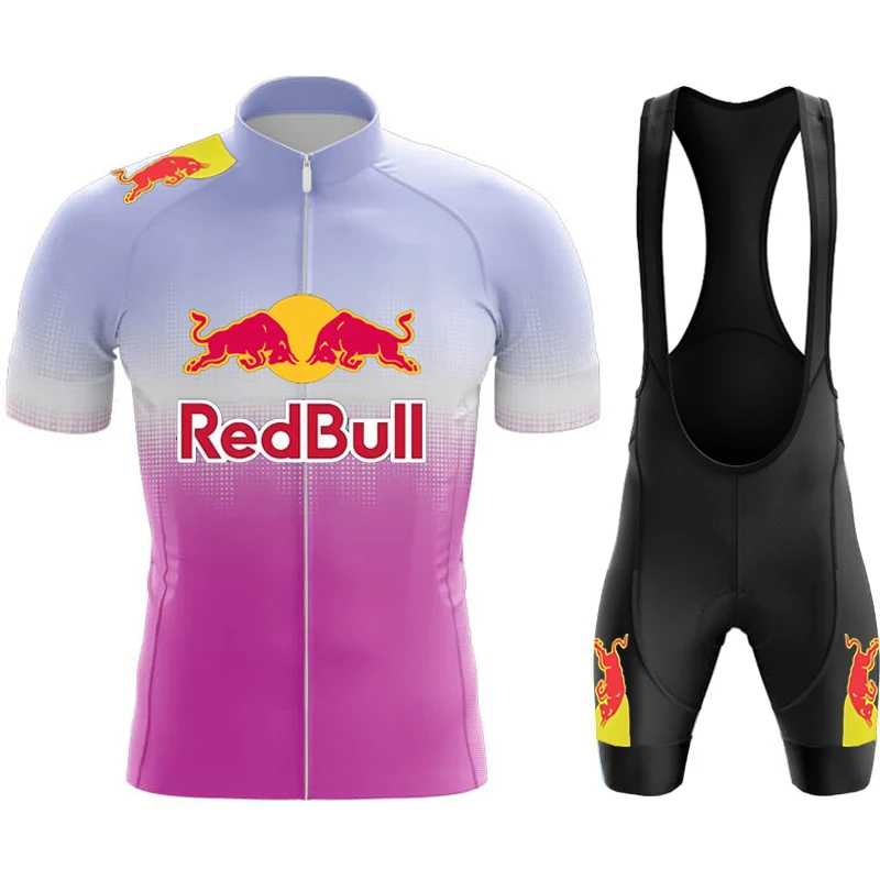 

Red Bull Cycling Man Men's Shirt Clothing 2025 Mtb Pants Uniform Cycle Jersey Tricuta Professional Bike Outfit Shorts Jerseys