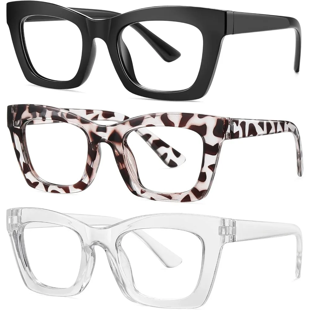 

Blue Light Blocking Glasses for Women Men Fashion Computer Screen Gaming TV Phones Anti Eyestrain & UV Glare Glasses