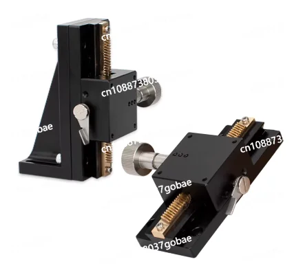 X-axis displacement platform long stroke LWX40 slider gear rack manual fine adjustment small precision dovetail groove slide