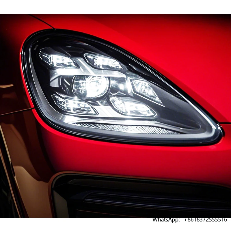 

daFor Porsche Cayenne 2018-2023 Car Modification Upgrade Kit Car Lights LED Modified Headlight