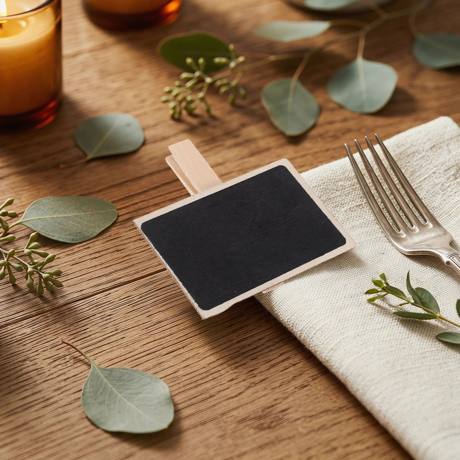 30Pcs Small Blackboard Wooden Clip Chalkboard Reusable Mini Signs Food Labels Price Tags Wedding Party Buffet Memo Photo Clips - view 4