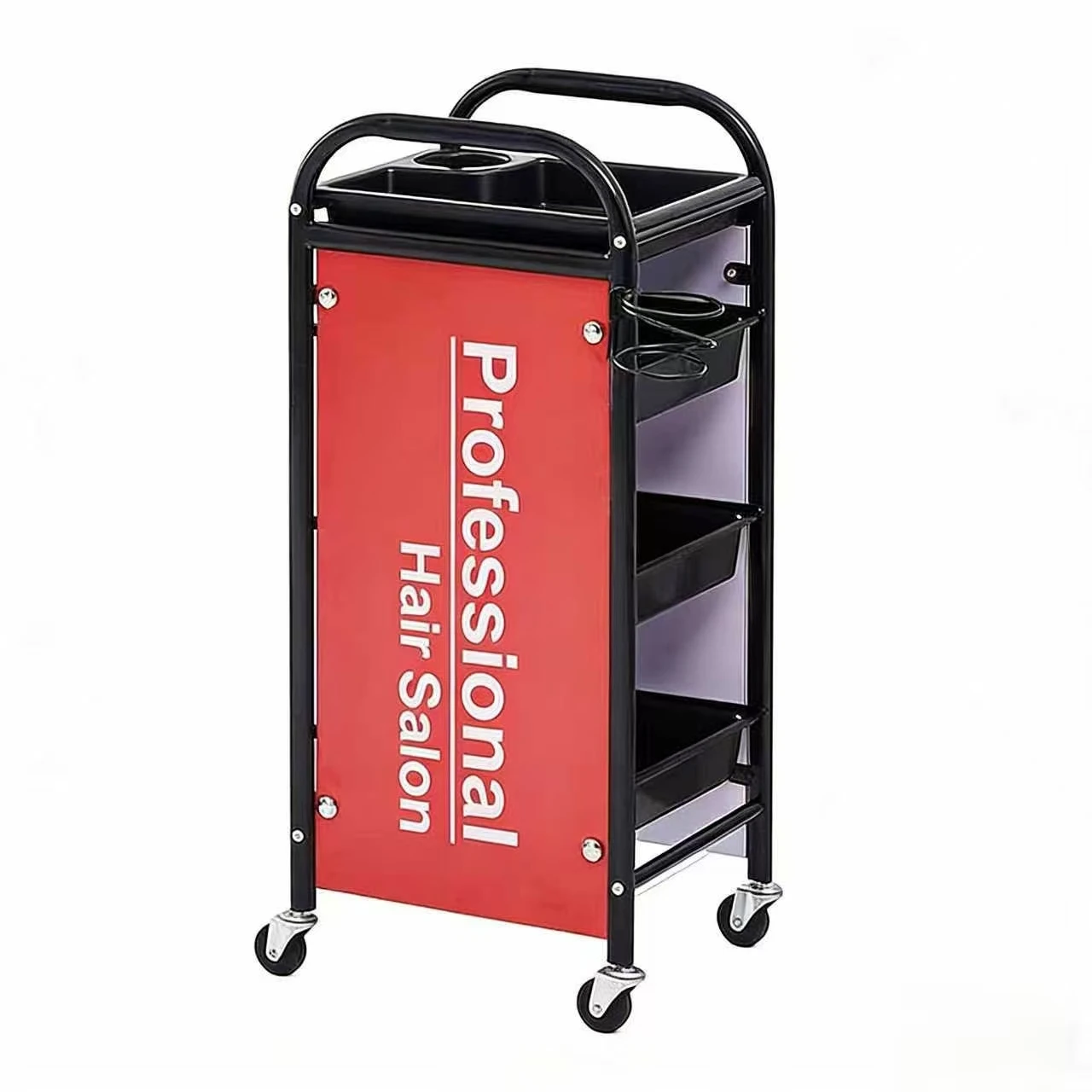 #New Hair Salon Handcart Hair Salon Special Tool Cabinet Integrated High-end Internet Celebrity Beauty Departure