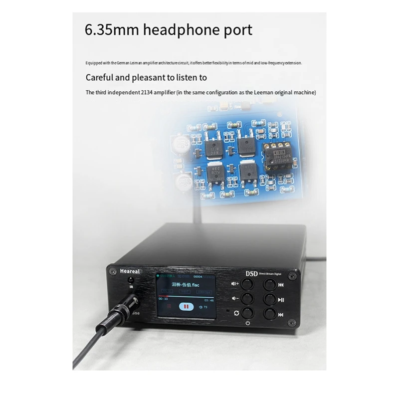 Супер-распродажа: Двухъядерный декодер ES9038 DSD512 с Bluetooth 5.4, USB, HIFI, аудиофильский ЦАП, усилитель для наушников с ра