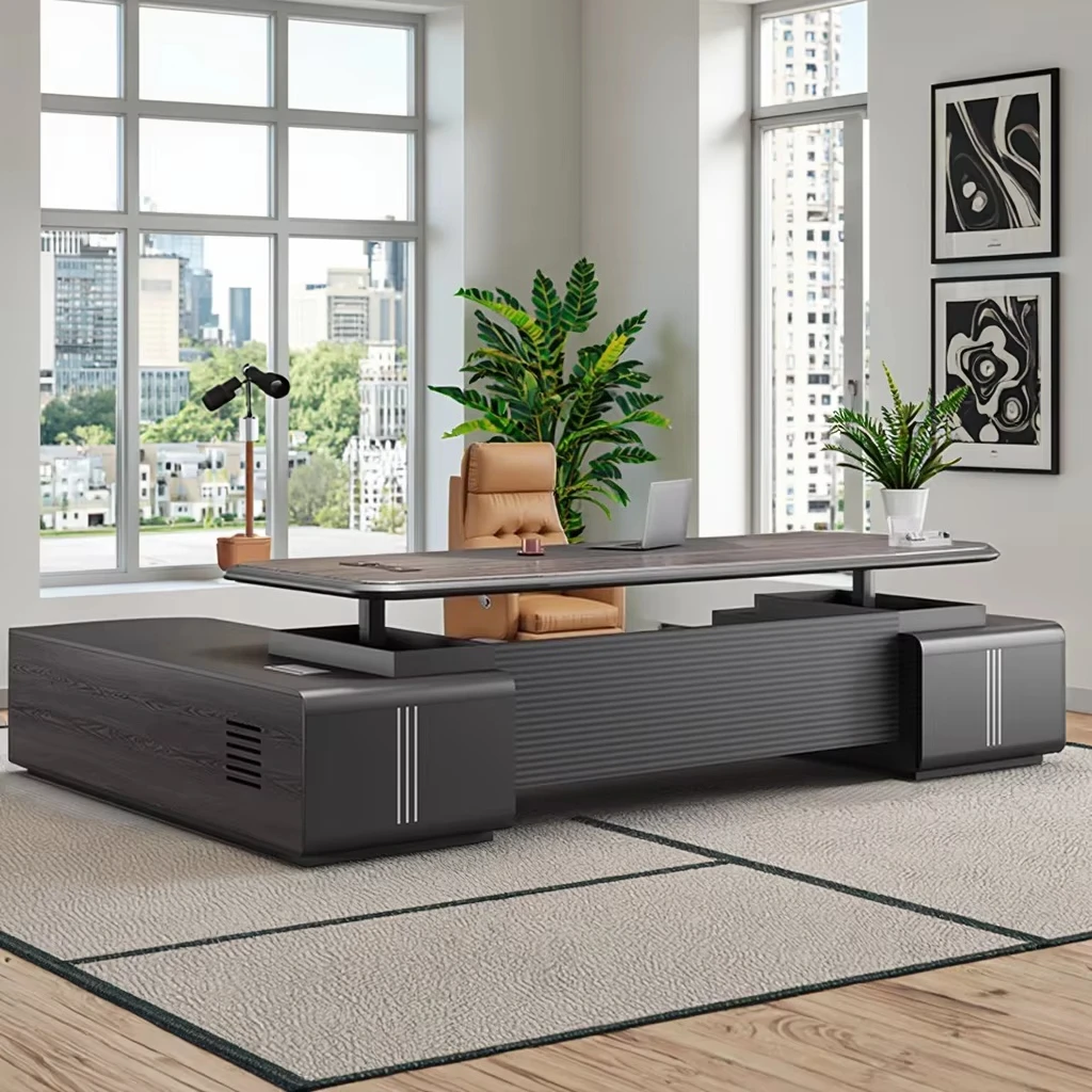 Intelligent Dual Motor Electric Lift Desk Study and Supervisor Table for Office or Bedroom Use with Computer Compatibility