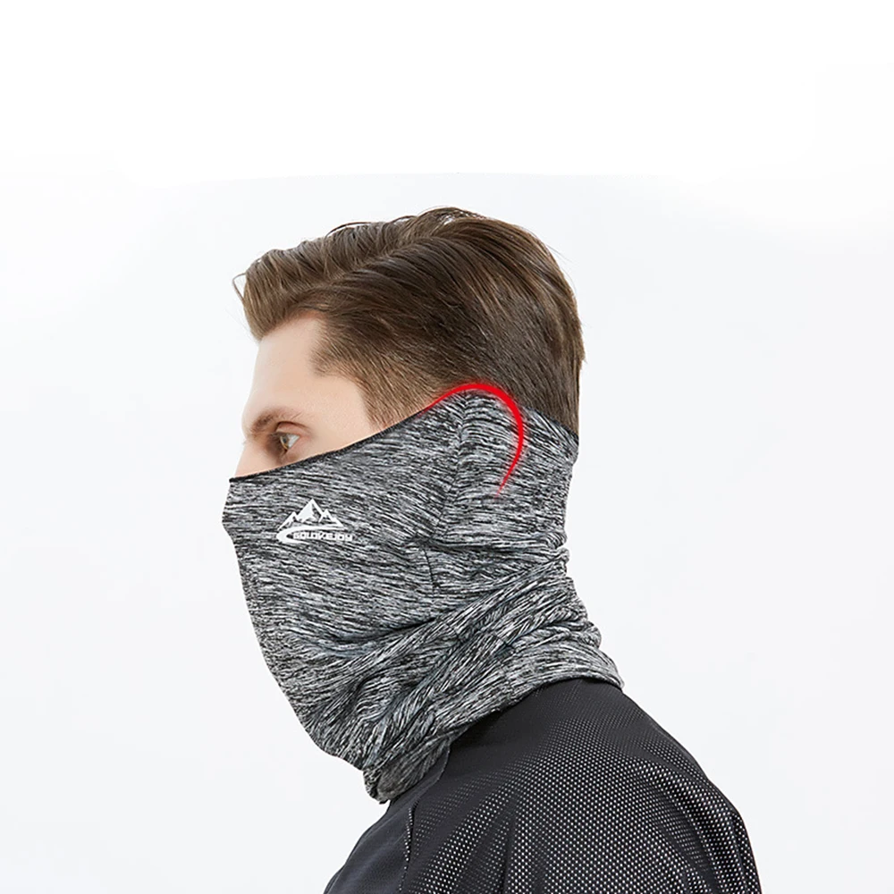 

Winter Outdoor Balaclava for Cycling Skiing Windproof Thermal Fleece Lined Face Mask Ear Protection Sports Scarf Neck Warmer