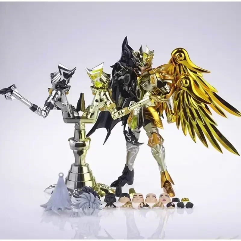 Tolles Spielzeug/GT Saint Seiya Myth Cloth EX Gemini Saga Kanon Totem/Objekt SOG/Soul of God Gold Knights of The Zodiac Actionfigur