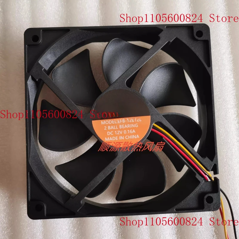 zhiyue-dfb122512l-dc12v-020a-3線式サイレント冷却ファン用