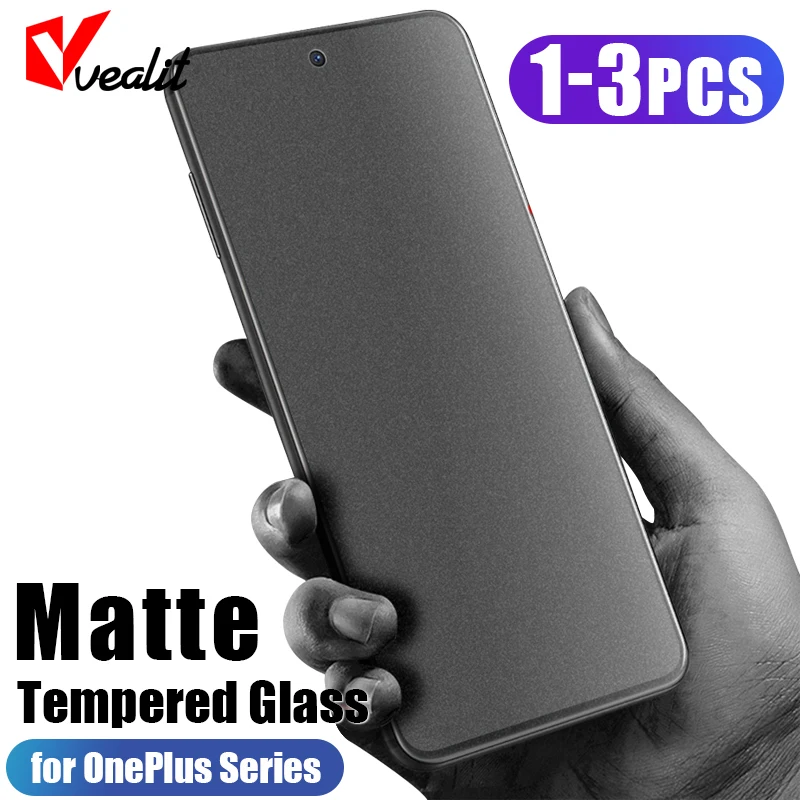 

10D Matte Frosted Protective Glass For OnePlus Nord 3 2T CE 3 2 Lite Screen Protector Oneplus Ace 2V Pro 10T 10R 9RT 9R 8T 7T