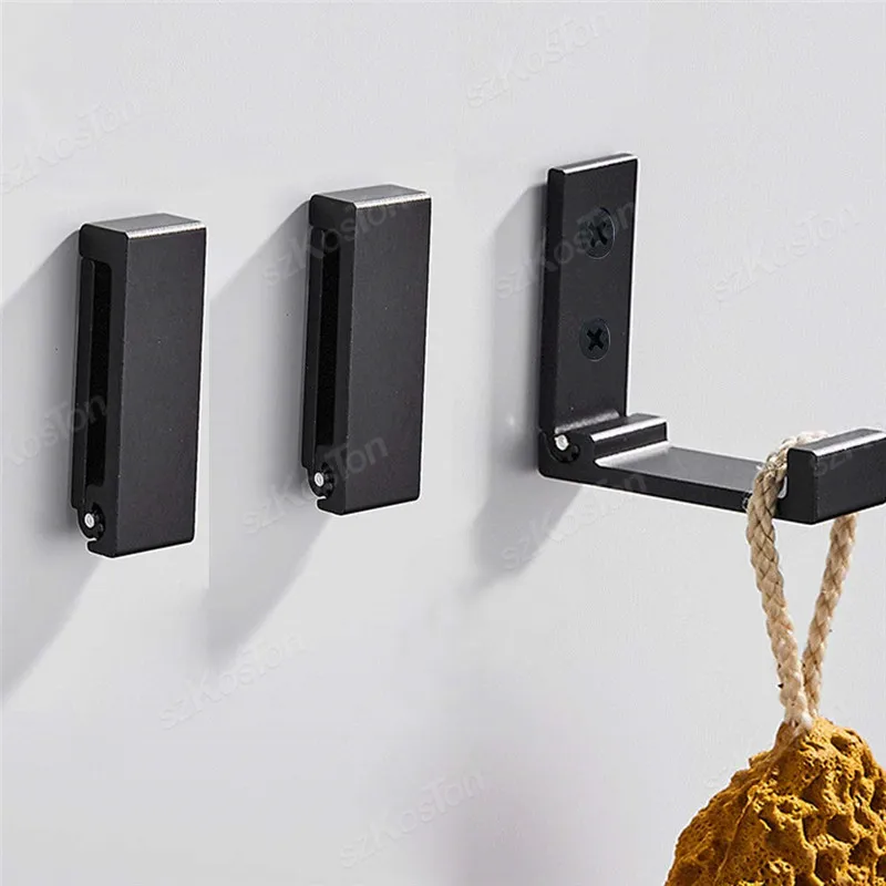 1/5/10PCS Falten Universal Haken Mantel Racks Wand Haken für Home Küche Badezimmer Tür Hut Tasche veranstalter Lagerung Aufhänger