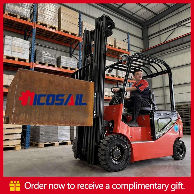 Electric Forklift 1 Ton Easy Operate Mini Electric Forklift Truck for Construction and Warehouse