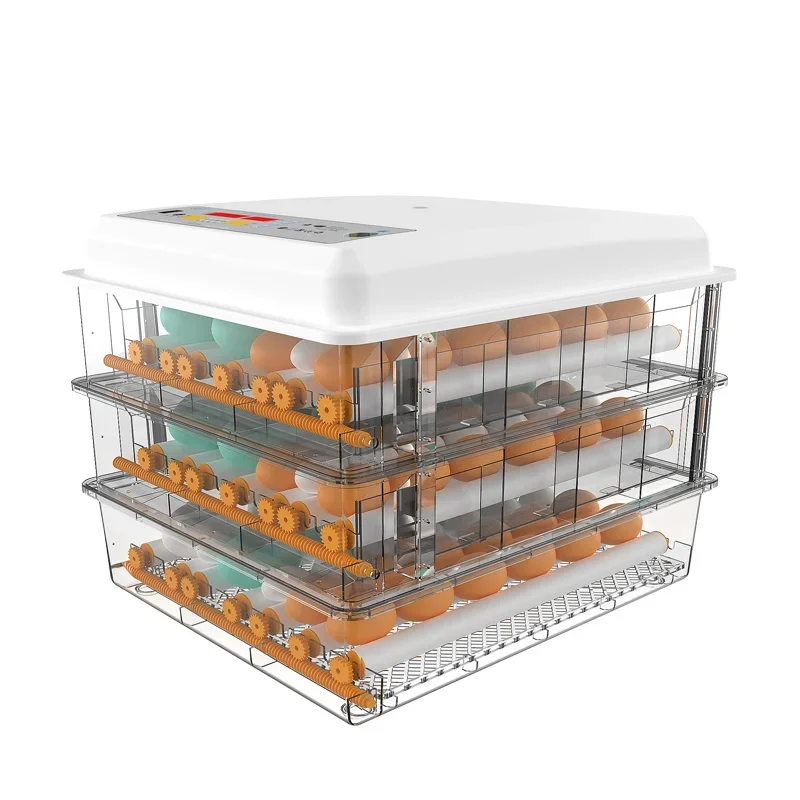 2024 High-quality Classic Fully Automatic Egg Incubator THD176 Hatching Machine For All Eggs Chicken Duck Turkey Goose